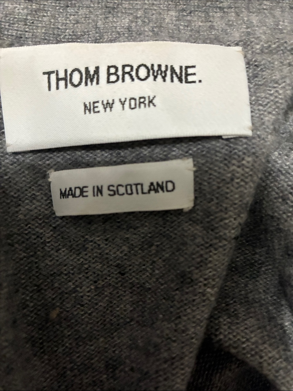 Vintage Thom Browne Cardigan sweater Cashmere unisex - Picture 6 of 6